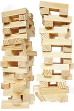 Wood Block Tower