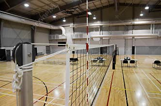 Indoor Volleyball Court