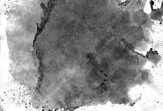 Very hight resolution. Geometric graffiti abstract background. Black acrylic paint stroke texture on white paper