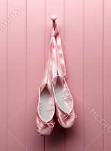 Pink Ballet Shoes