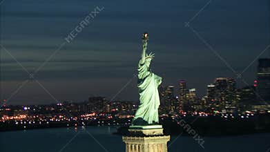 Statue of liberty close up