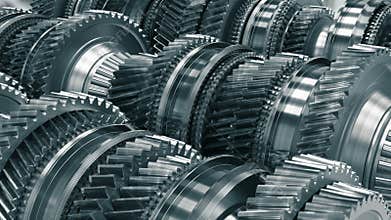 Transmission gearbox gear box automotive auto car working animation TOP QUALITY HIGH focused bright
