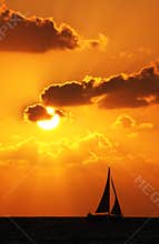 Boat at Sunset