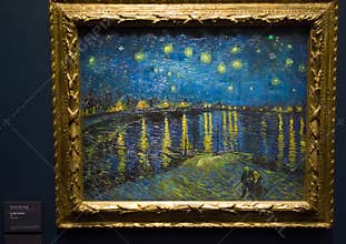 Starry Night Over the Rhone by Vincent van Gogh