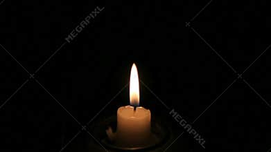 Cinemagraph Burning Candle.