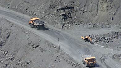 Open cast mine