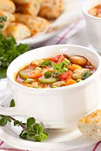 Minestrone soup