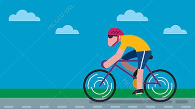 Cycling road