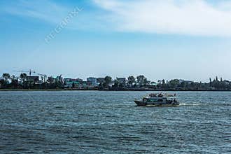 The Yalu River -- China DPRK border