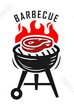 Vector bbq grill