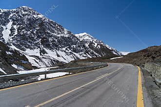 Karakorum highway from Pakistan to China, Khunjerab, Pakistan