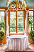 old wedding interior