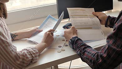 Checking rental bills for apartments