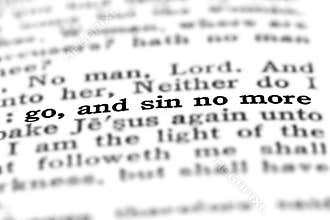 Scripture Go and Sin No More