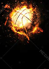 Basketball background
