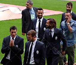 Juventus Players in Suits