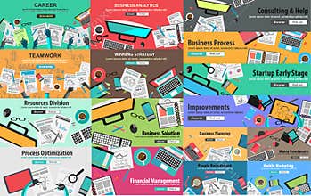 MEGA PACK of Design Concepts for business strategy