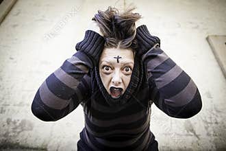 Girl schizophrenic