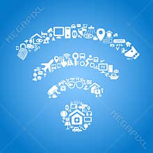 Internet of things concept
