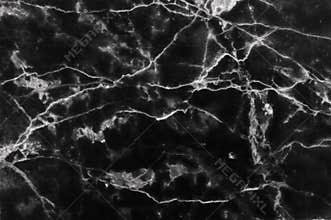 Abstract black and white marble patterned (natural patterns) texture background.