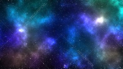 Galaxy space nebula background