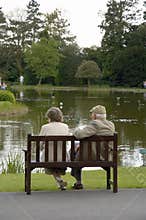 Elderly couple