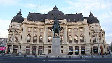 University Central Library in Bucharest, Romania