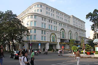 Ho Chi Minh city street scene