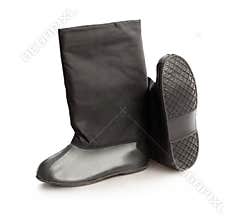 Black working hight boots