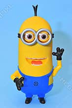 Funny Kevin minion - happy salute