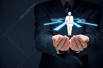 Human resources and leader