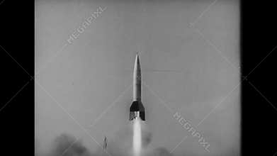 V-2 missile launch, World War II