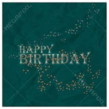 Happy birthday background, vector illustration