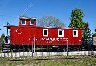 A Pere Marquette Cabose
