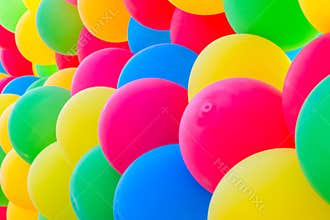 Balloons background