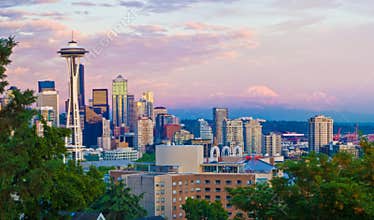Seattle Skyline and Space Needle