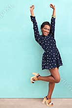 Happy African American Woman