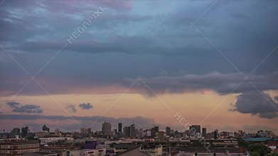 Durban City Sunset Timelapse