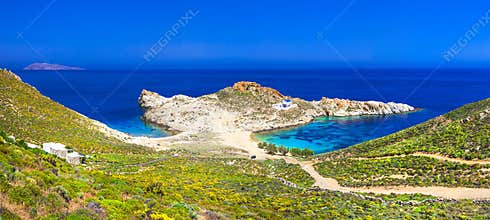 Beautiful beaches of Greek islands