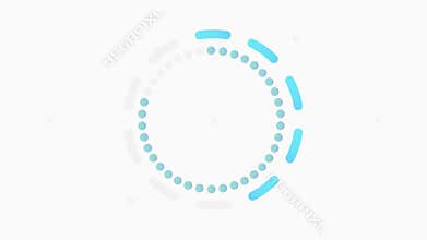 Loading circles