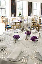 Table posh reception