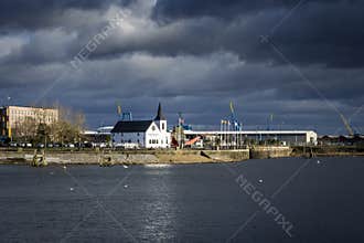 Norwegian Church in Cardiff Bay