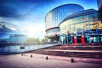 STRASBOURG, FRANCE -European Court of Human Rights building