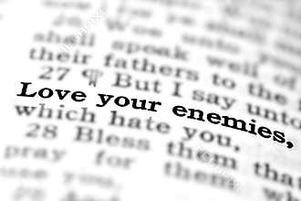 New Testament Scripture Quote Love Your Enemies