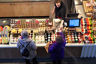 Buying delicatessen