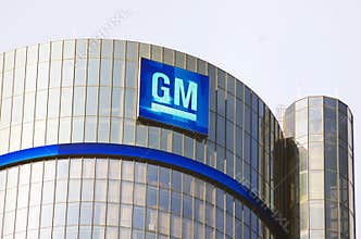 GM Building Headquarters In Downtown Detroit