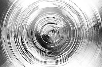 Circle mercury chrome texture background,