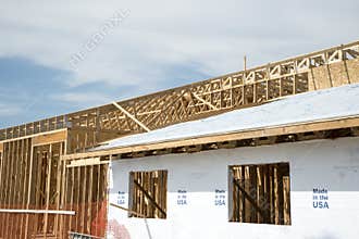 Building wood framing