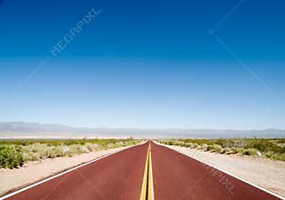Road in the desert