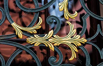 Krakow (Cracow)- Poland-decorative bars window